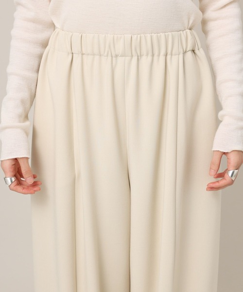 「Curensology」 イージーパンツ FREE アイボリー レディース_画像4