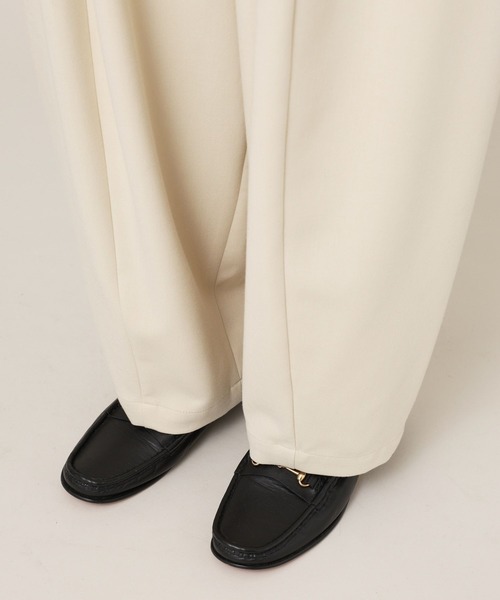 「Curensology」 イージーパンツ FREE アイボリー レディース_画像6