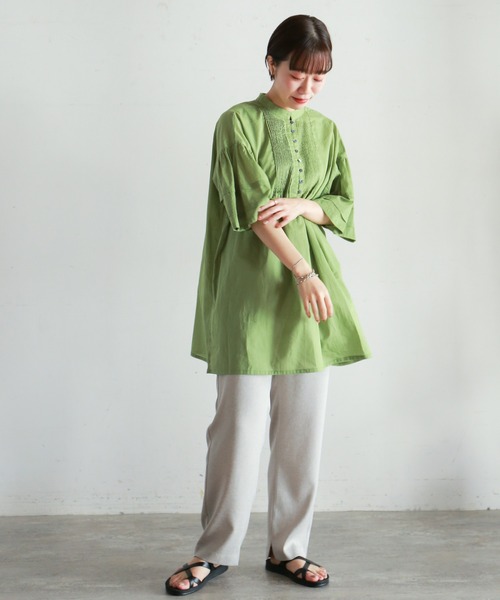 「NOMBRE IMPAIR」 パンツ SMALL ピンク レディース_画像6