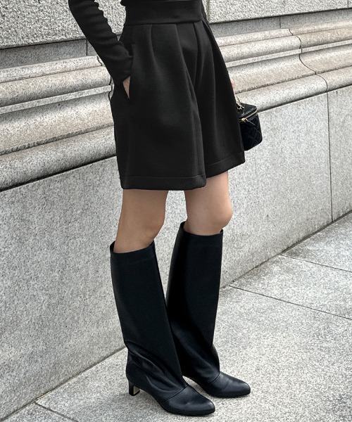 「JENNE」 ショートパンツ SMALL ブラック レディースの画像