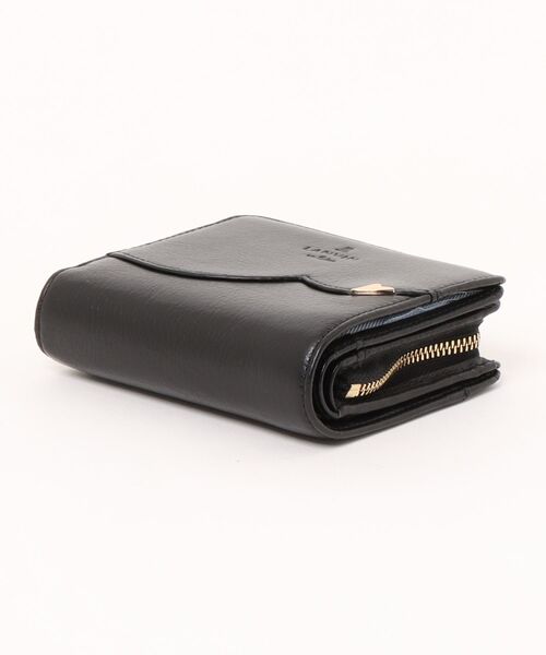LANVIN en Bleu 二つ折り 二つ折り財布 財布 デクール 二つ折りL