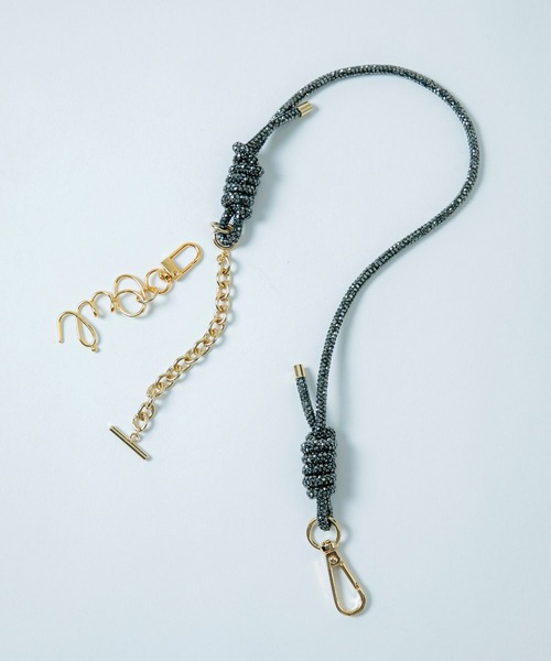 LAPUIS（ラピュイ） ウォレットチェーン Sparkling multi chain