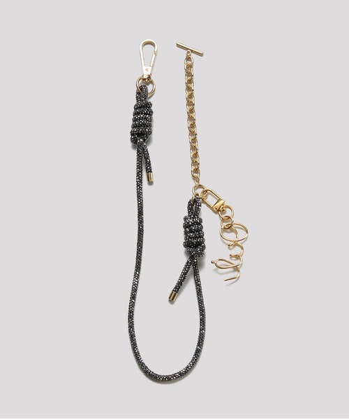 LAPUIS（ラピュイ） ウォレットチェーン Sparkling multi chain