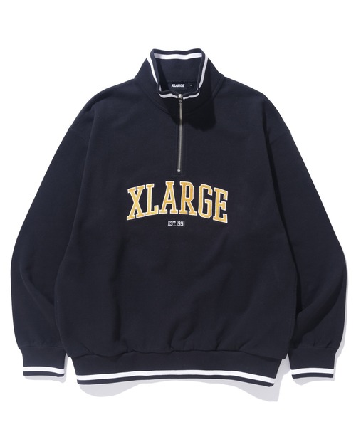 XLARGE（エクストラ ラージ） スウェットカットソー L ブラック メンズ 