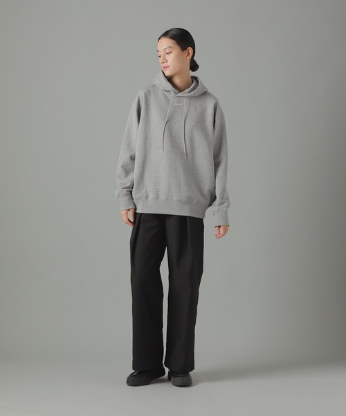 「ZUCCa」 プルオーバーパーカー M size グレー レディース