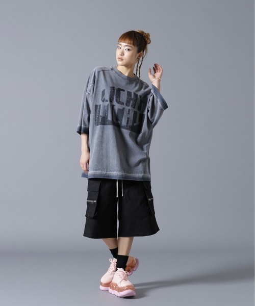 DANKE SCHON（ダンケシェーン） ワイドパンツ ハーフパンツ カーゴ
