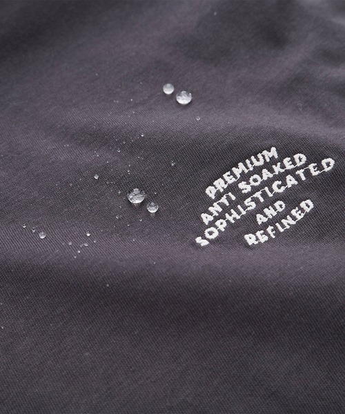 tシャツ 汗ジミ防止加工ワンポイントロゴ刺繍Tシャツ レディースの画像