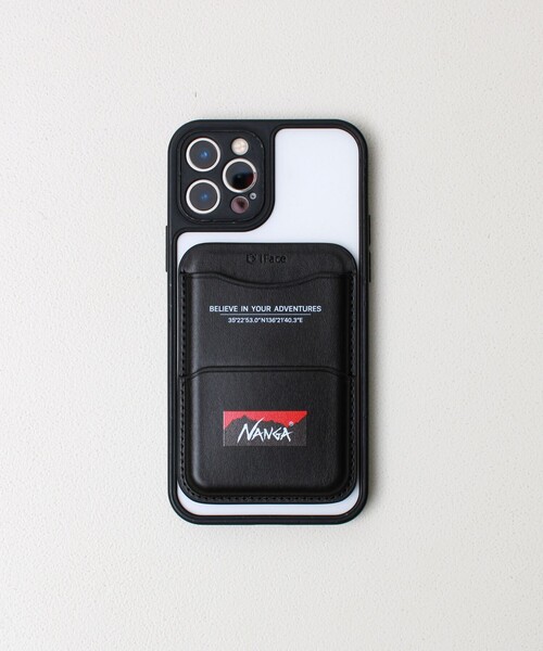 NANGA（ナンガ） 「NANGA×iFace」LOGO CARD WALLET : ZOZOTOWN Yahoo