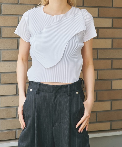 kotohayokozawa（コトハヨコザワ） tシャツ 半袖 TODO WAVE TINY TOP