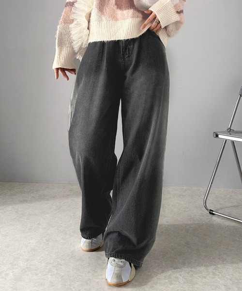 「Java」 デニムパンツ X-LARGE ブルー レディース_画像10