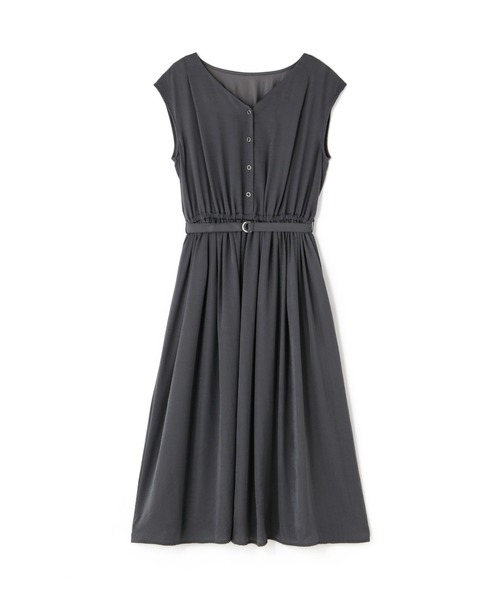 「N.(N. Natural Beauty Basic)」 ノースリーブワンピース MEDIUM ベージュ レディース_画像8