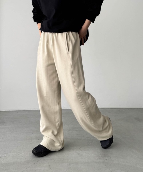 「CANAL JEAN」 スウェットパンツ ONE SIZE グレー レディース_画像5