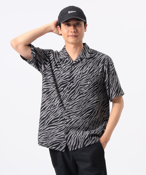 BEAMS GOLF（ビームス ゴルフ） ポロシャツ ORANGE LABEL / ゼブラ柄