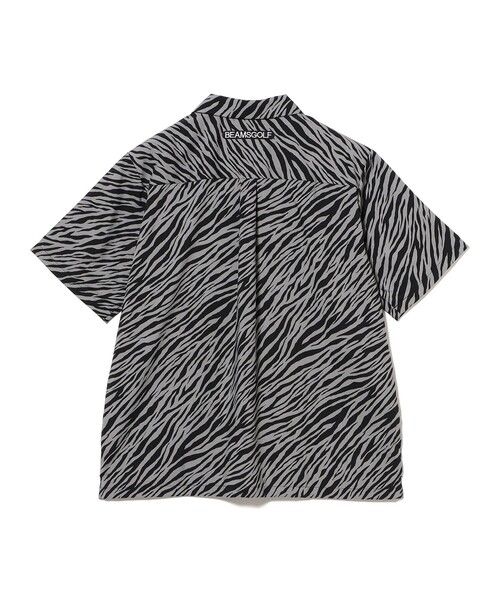 BEAMS GOLF（ビームス ゴルフ） ポロシャツ ORANGE LABEL / ゼブラ柄