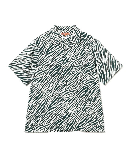 BEAMS GOLF（ビームス ゴルフ） ポロシャツ ORANGE LABEL / ゼブラ柄