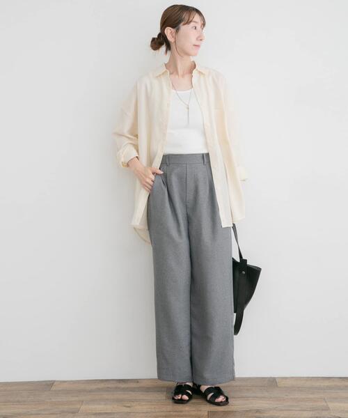 ITEMS URBANRESEARCH（アイテムズ アーバンリサーチ） リネンシャツ