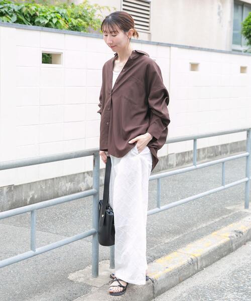 URBAN RESEARCH アーバンリサーチ リネン2WAYシャツ 新品未使用 ITEMS URBANRESEARCH（アイテムズ アーバンリサーチ） リネンシャツ