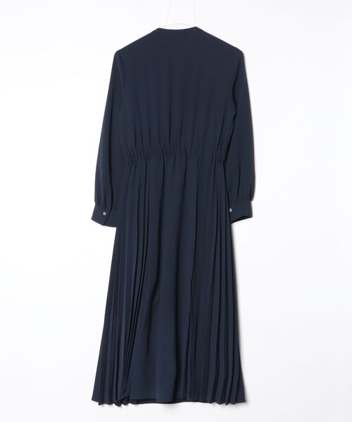 「ROPE' PICNIC」 長袖ワンピース 38 ネイビー レディース_画像2