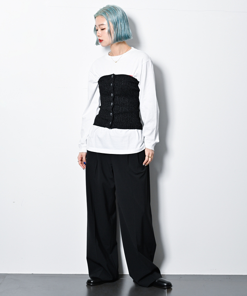 「CITYSHOP」 パンツ 38 ブラック レディース_画像7
