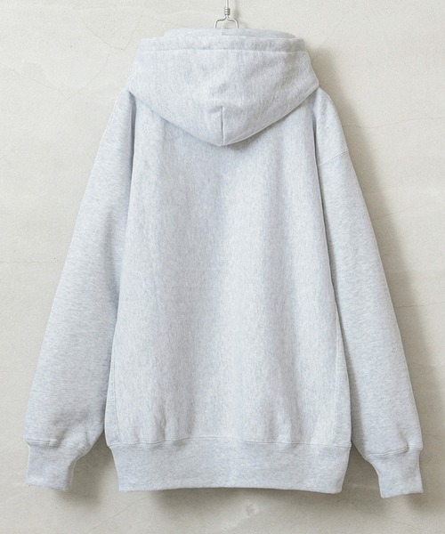 「WAIPER.inc」 ジップアップパーカー X-LARGE アッシュグレー メンズ_画像4