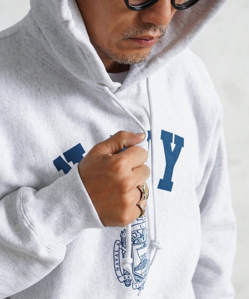 「WAIPER.inc」 ジップアップパーカー X-LARGE アッシュグレー メンズ_画像6