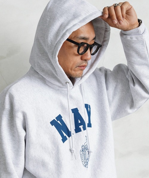 「WAIPER.inc」 ジップアップパーカー X-LARGE アッシュグレー メンズ_画像7