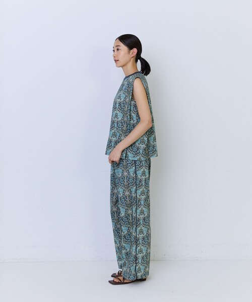 ADIEU TRISTESSE（アデュートリステス） パンツ リバティプリント