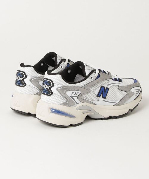「New Balance」 ローカットスニーカー 29.0cm ホワイト×グリーン レディース_画像2