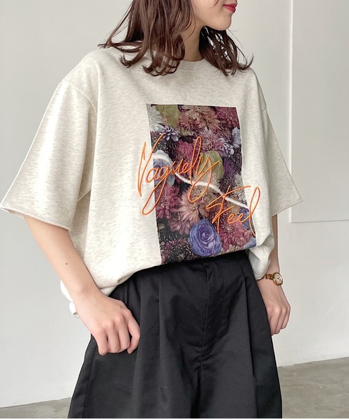 「PAGEBOY」 半袖Tシャツ FREE オートミール レディース_画像4