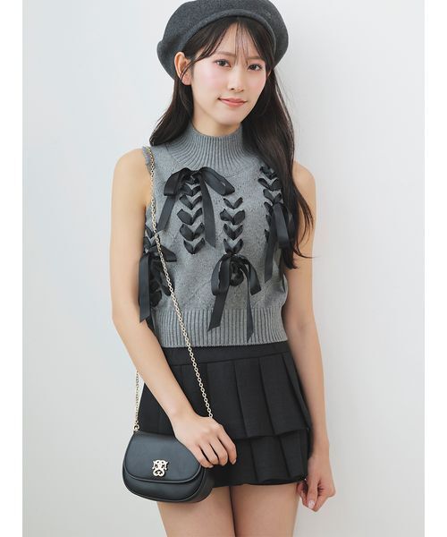SNIDEL（スナイデル） パンツ ベルトセットティアードスカショーパン