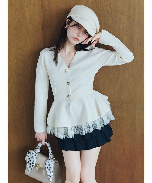 SNIDEL（スナイデル） パンツ ベルトセットティアードスカショーパン