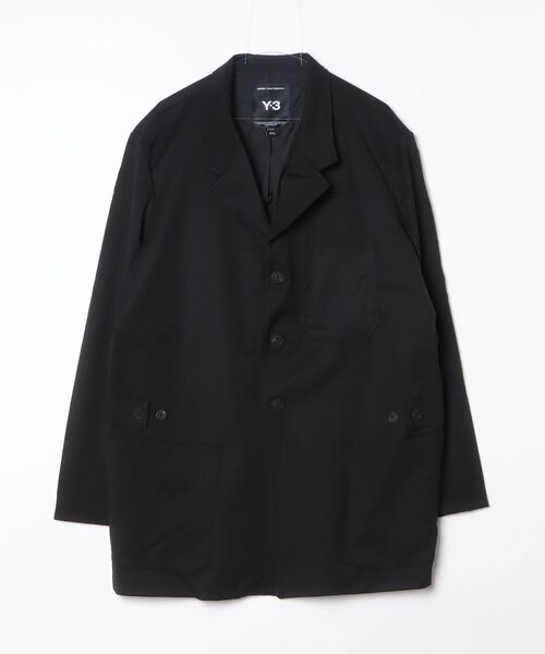 Y-3 ジャケット テーラードジャケット WOOL CHORE COAT メンズ