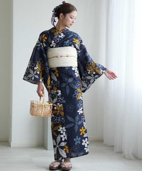 utatane セパレート浴衣 浴衣 ひとりで着れる！簡単セパレート浴衣