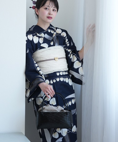 utatane 浴衣 2026新作 ひとりで着れる！簡単セパレート浴衣セット