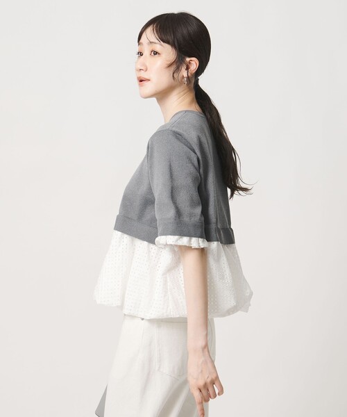 UNITED ARROWS（ユナイテッドアローズ） ニット セーター カットワーク