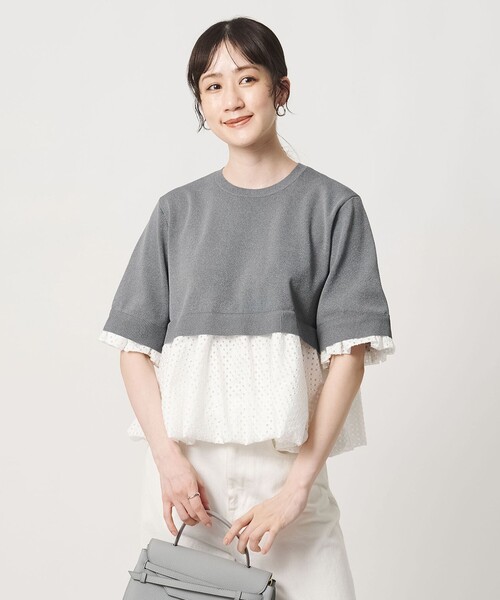 UNITED ARROWS（ユナイテッドアローズ） ニット セーター カットワーク
