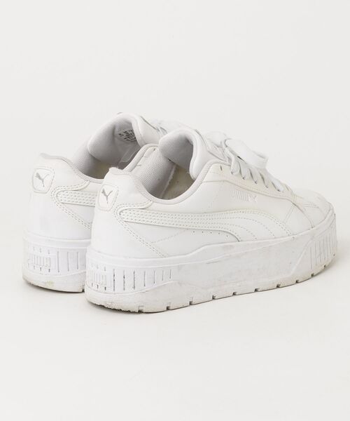 「PUMA」 ローカットスニーカー 22.5cm ホワイト レディース_画像2