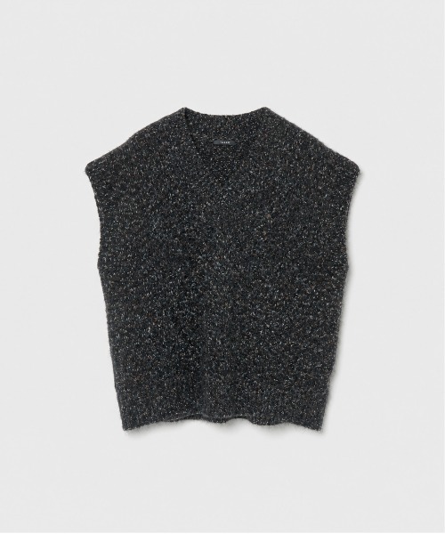 ターク TAAKK 24AW 極美品 ニット ベスト TAG（PORTER） ベスト ジレ 「TAAKK/ターク」 MULTICOLOR CABLE KNIT