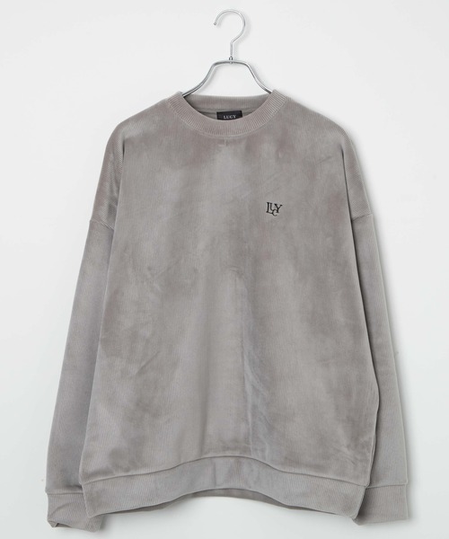 「LUCY」 長袖Tシャツ MEDIUM ベージュ メンズ_画像8