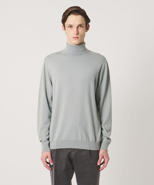 a*u様 美品　定価26400円　UNITED ARROWS バイカラー　ニット UNITED ARROWS（ユナイテッドアローズ） タートルネック セーター