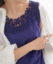 KOBE LETTUCE（神戸レタス） タンクトップ ノースリーブ フラワー