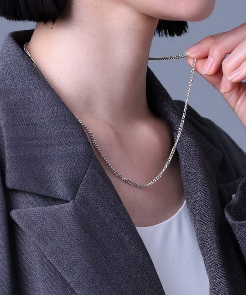 H専用ネックレス1 DIAMOND HORSESHOE NECKLACE(2SN1661)SV925/K10 ネックレス