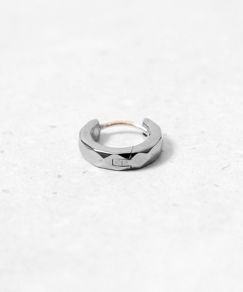 ピアス LH for Gift カッティングフープピアス メンズ レディースの画像