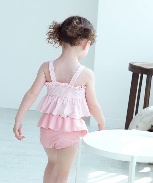 ♡さん専用　　＋水着 子供服　まとめ売り　女の子　110 夏物　冬物 utatane 水着 キッズ水着 女の子 リブ セパレート キッズ 子供