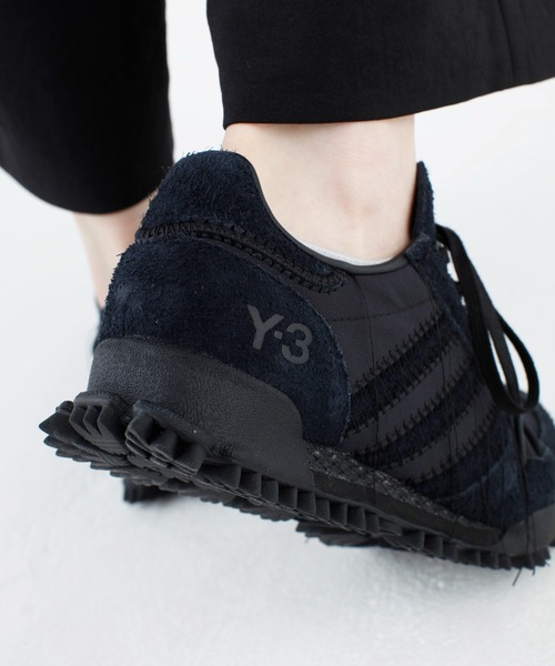 *送料・関税込み*Y-3 Marathon TR シェル&スエード&レザー Y-3 スニーカー MARATHON TR メンズ レディース : ZOZOTOWN