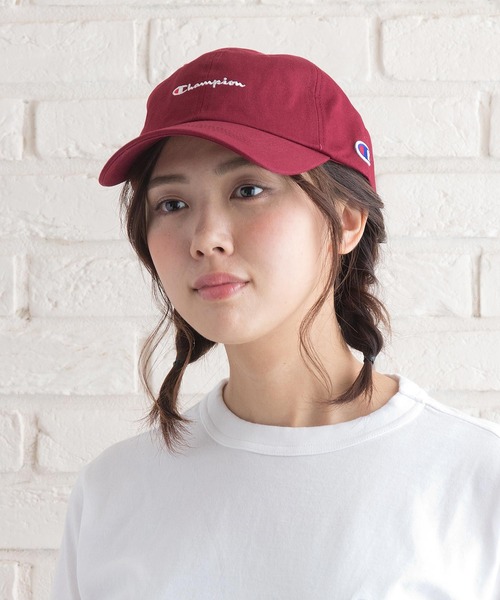 帽子・その他 CHAMPION HAT (805556 PS092) Champion キャップ 帽子 「CHAMPION」刺しゅうキャップ メンズ