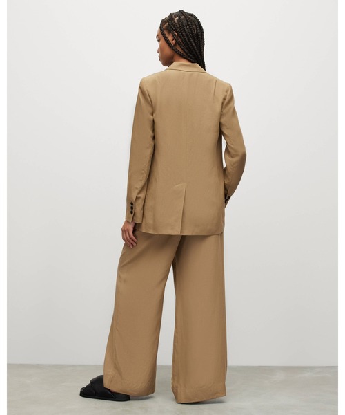 リネンブレンドスラックスパンツ ALLSAINTS スラックス パンツ DERI LYN LINEN BLEND TROUSERS