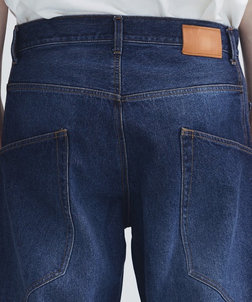 KHOKI（コッキ） ジーンズ 「KHOKI / コッキ」Draped denim pants 
