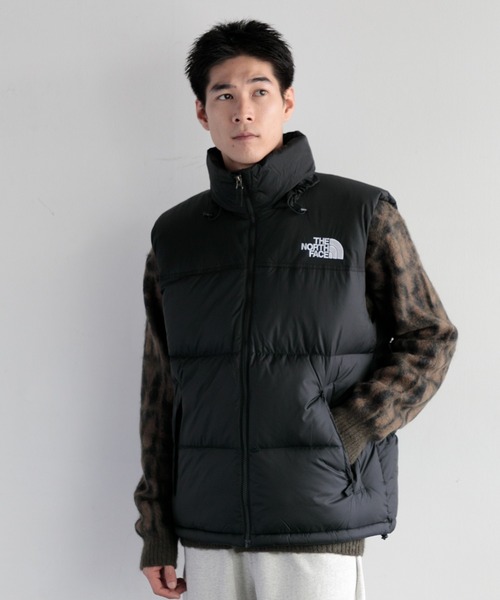 THE NORTH FACE ダウンジャケット ダウン ヌプシベスト メンズ