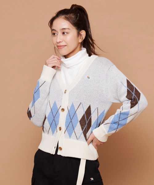 Arnold Palmer（アーノルドパーマー） カーディガン アーガイルニット